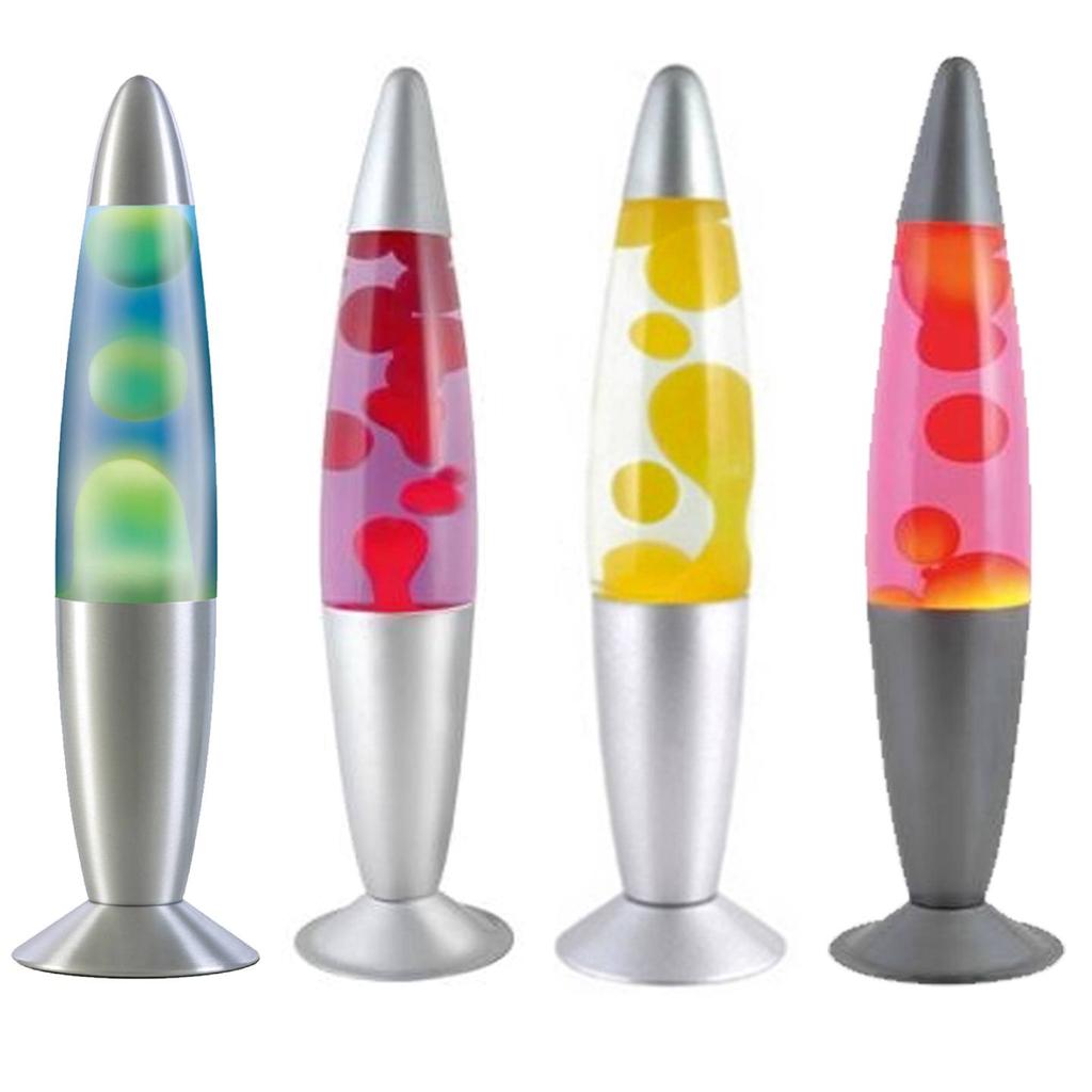 Motion Lava Lampe Friedliche Entspannung Licht 4 Farben Wachs Flüssig