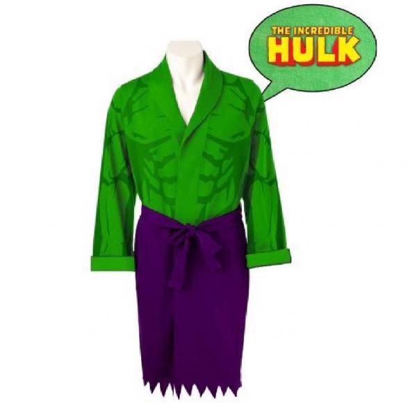 MARVEL DRESSING GOWN BATHROBES SUPERHERO CHARACTERS ADULTS OFFICIAL