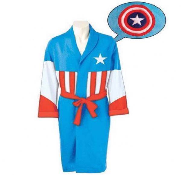 MARVEL DRESSING GOWN BATHROBES SUPERHERO CHARACTERS ADULTS OFFICIAL