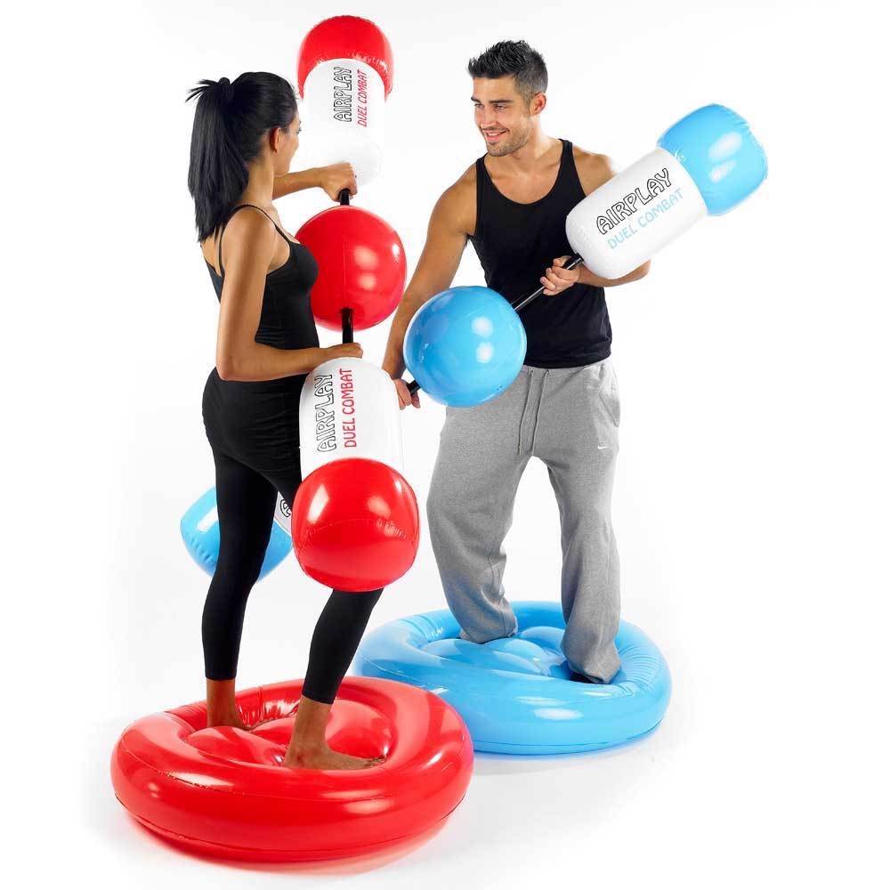 Inflatable Boxing Gloves Punch Bag Duel Combat Gladiator Boxing Boxer Fun Fit eBay