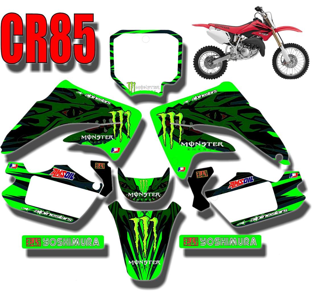 Honda cr85 rockstar graphics #4