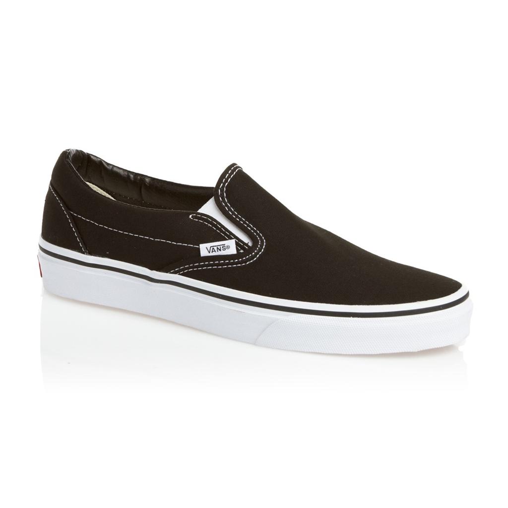 charcoal grey vans slip ons