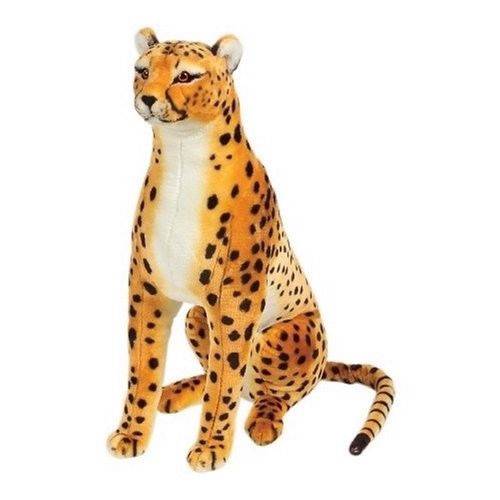 large cheetah stuffed animal