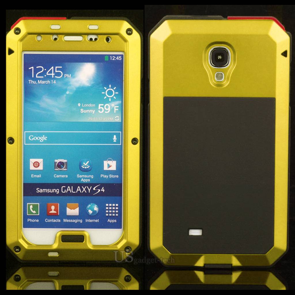 Waterproof Shockproof Aluminum Gorilla Glass Metal Case