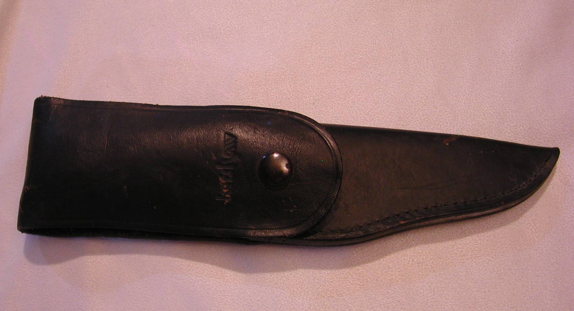 Vintage 1970's Kershaw Oregon USA Fixed Blade 10 inch Knife 1034TF with