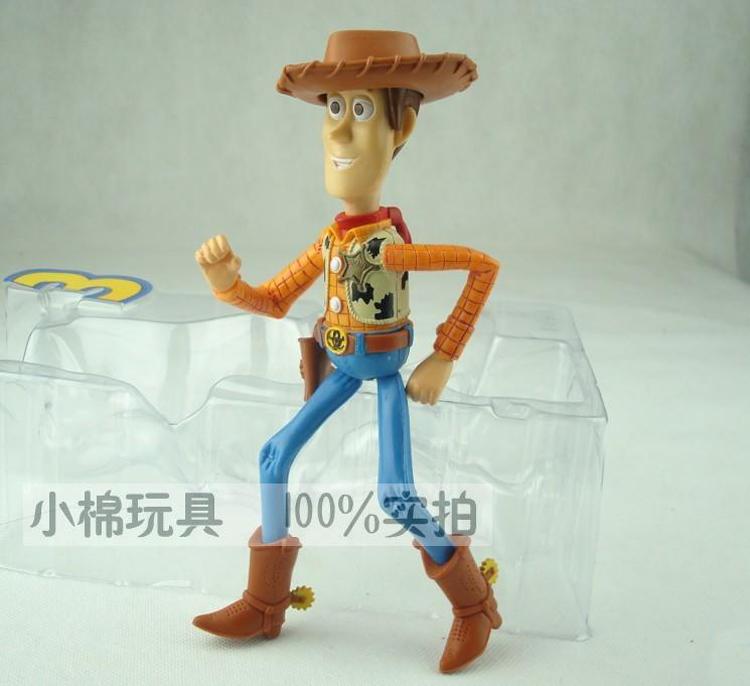 ORIGINAL DISNEY TOY STORY 3 SHERIFF WOODY 18CM(7 INCHES) ACTION FIGURE