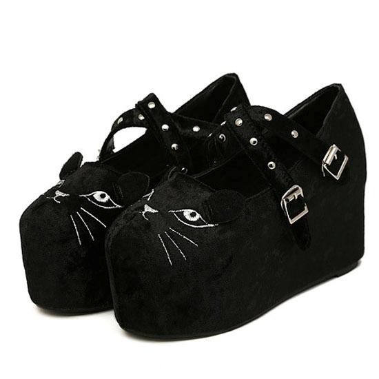 cat platform boots