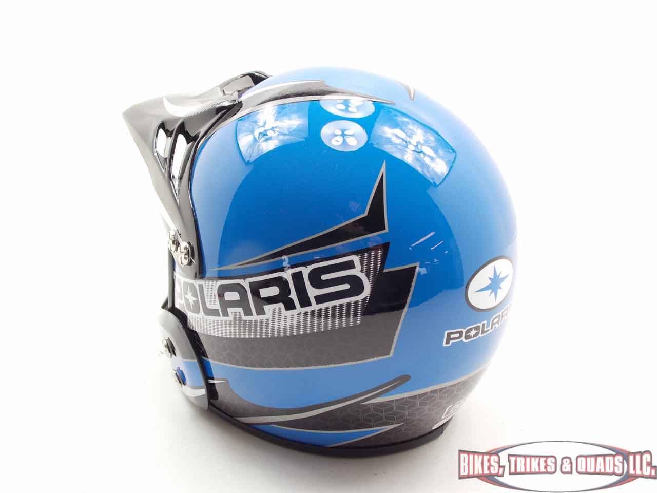 Pure Polaris Youth Childrens ATV Helmet XX Small Blue XXS eBay