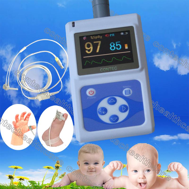 CE infant pulse oximeter,blood oxygen saturation,SPO2 monitor,pulse