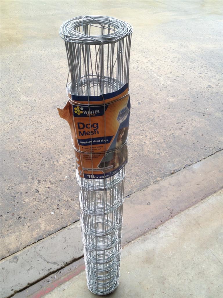 DOG Fence Wire DOG Mesh 1 2M X 10M Roll Graduated Medium Duty DOG Mesh eBay