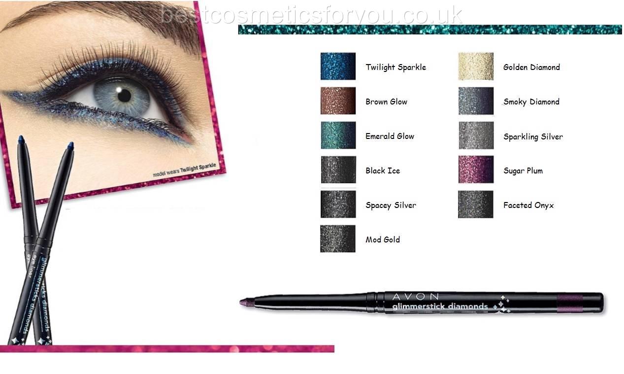 NEW Avon Glimmerstick Diamonds Waterproof Longlasting Eyeliner ...