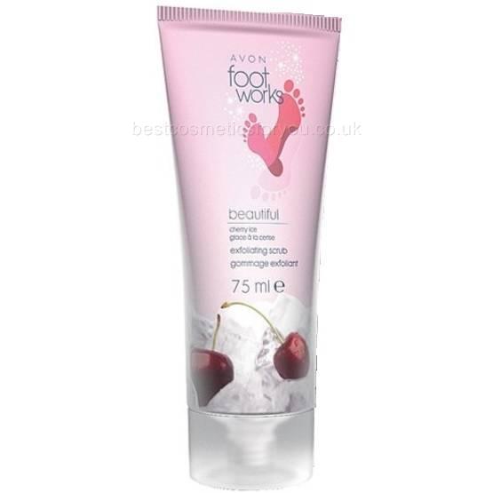 Avon Foot Works Cherry Ice Cooling Spray/ Exfoliating Scrub