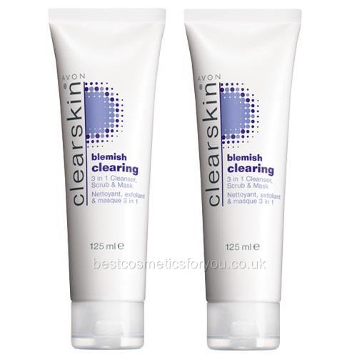 Avon Clearskin Blemish Clearing Skin Care Range Astringent / Mask