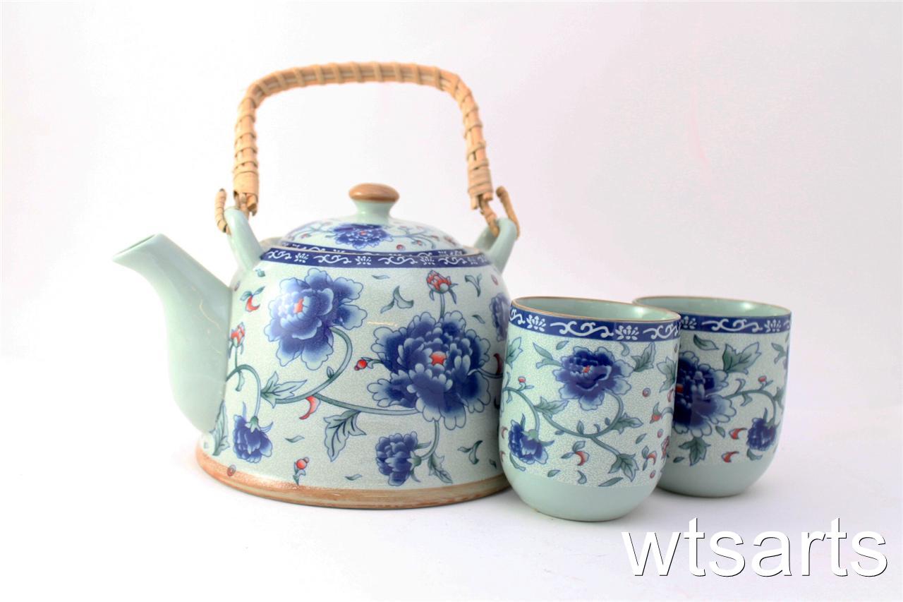 Chinese Tea Pot and 2 Tea Cup Set Infuser (mix styles) Teapot Japanese eBay
