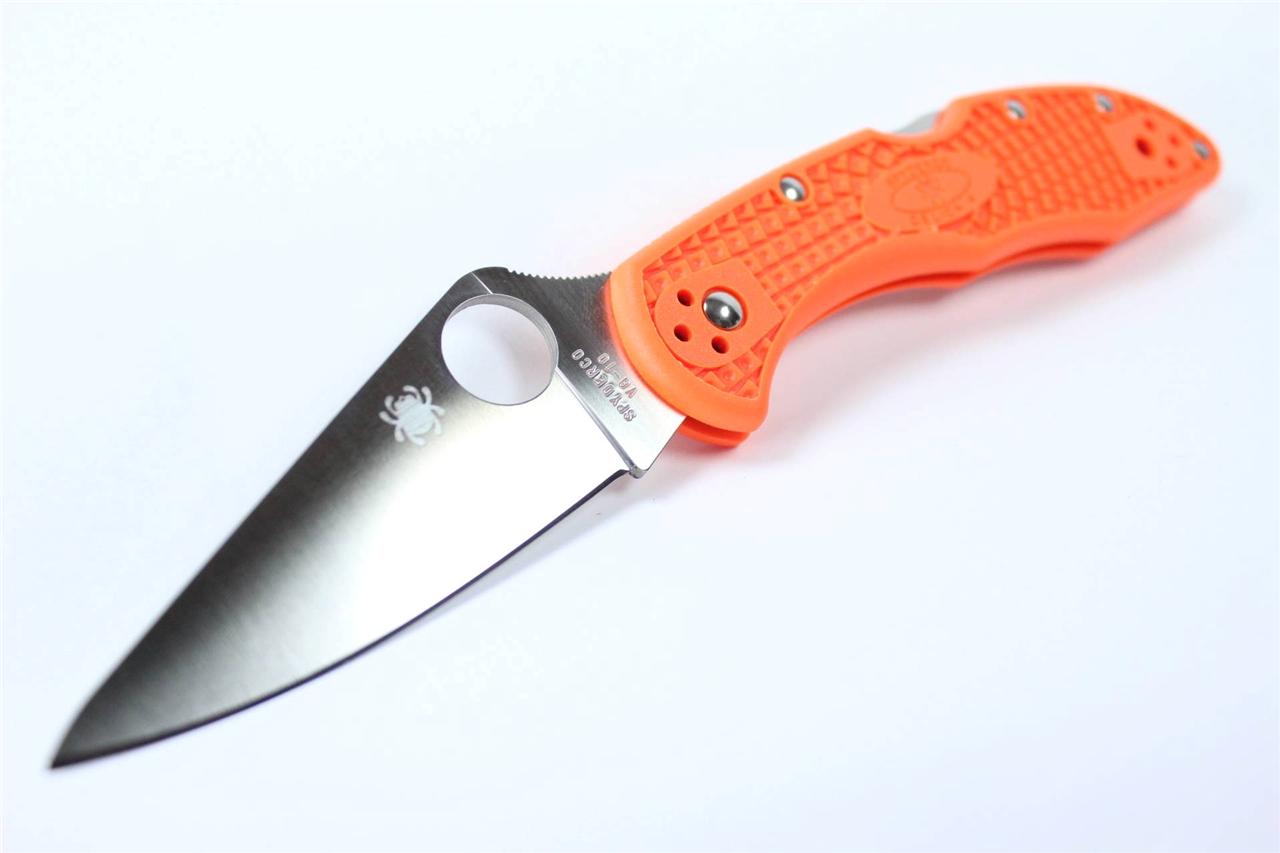 Spyderco Knife DELICA COLOURS Seki Made Hunting Camping Tool Folding