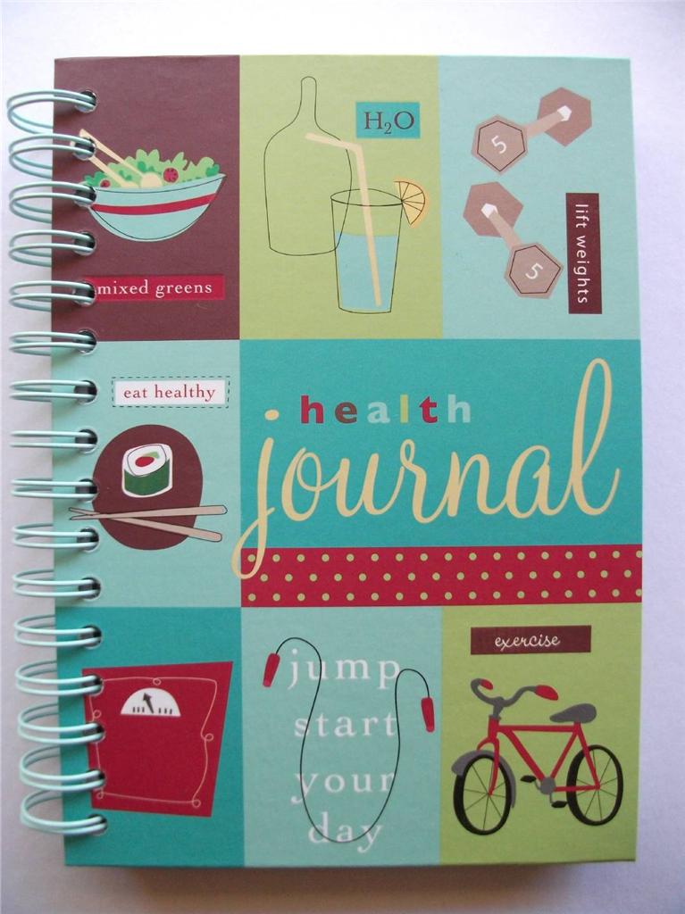 Health Journal Diary Notebook Weight Loss Daily Personal Organiser