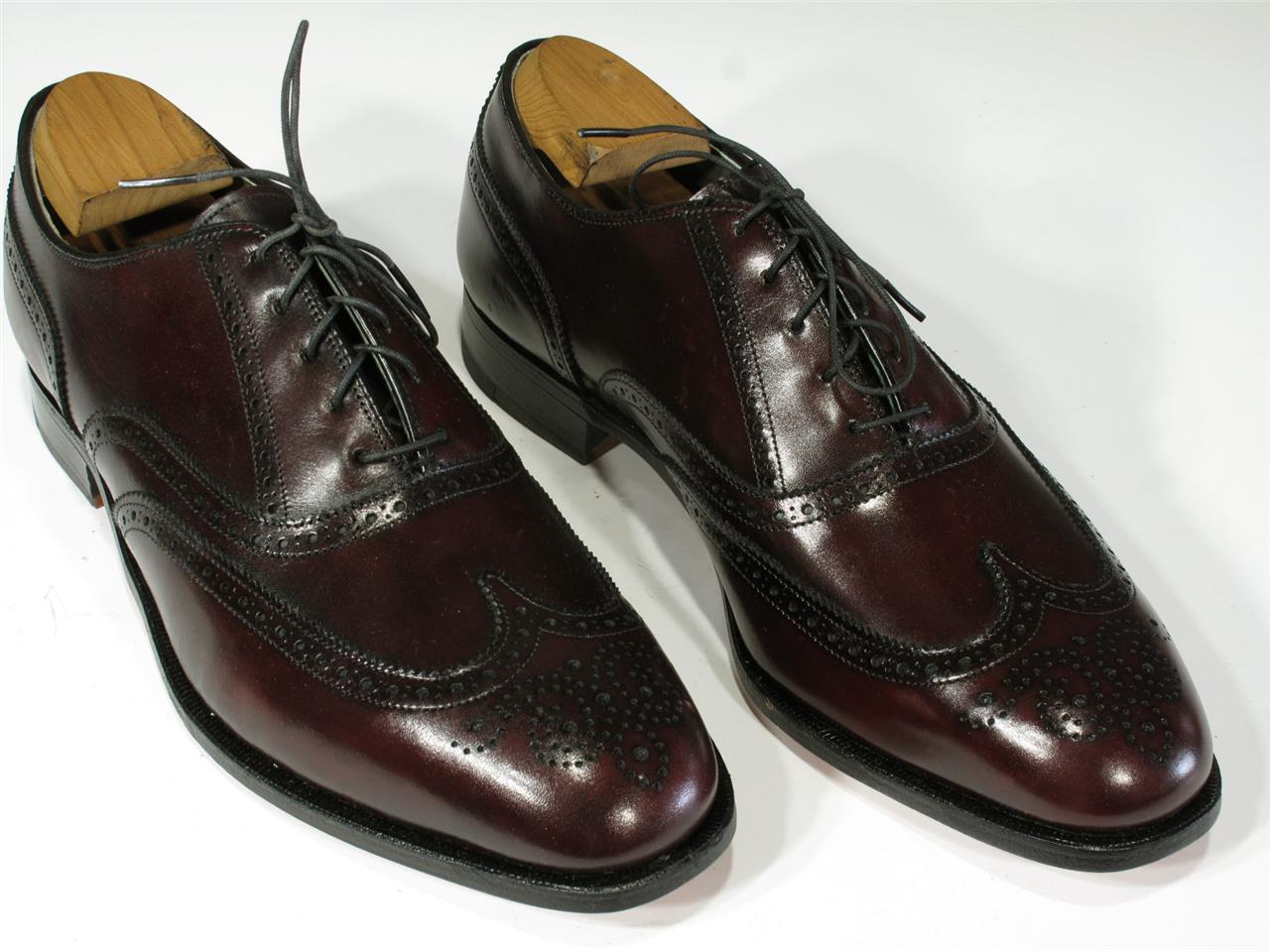 wingtip burgundy