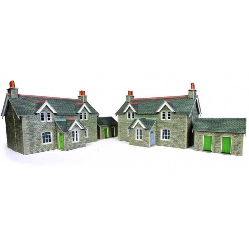 METCALFE ready cut card kits OO Gauge 176th. TOWN & COUNTRY
