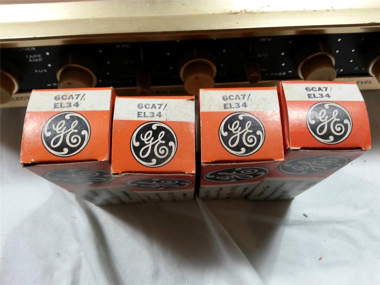 Bell Carillon 6060 Vintage EL34 Tube Amplifier Amp 12AX7 5V3 Manual