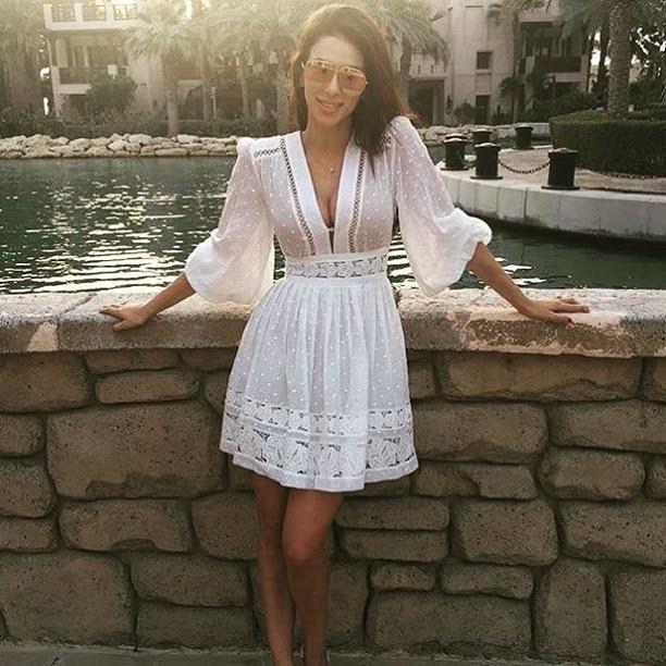 2016 New Authentic Zimmermann 530 Realm Embroidered Panel Dress AU 0 1