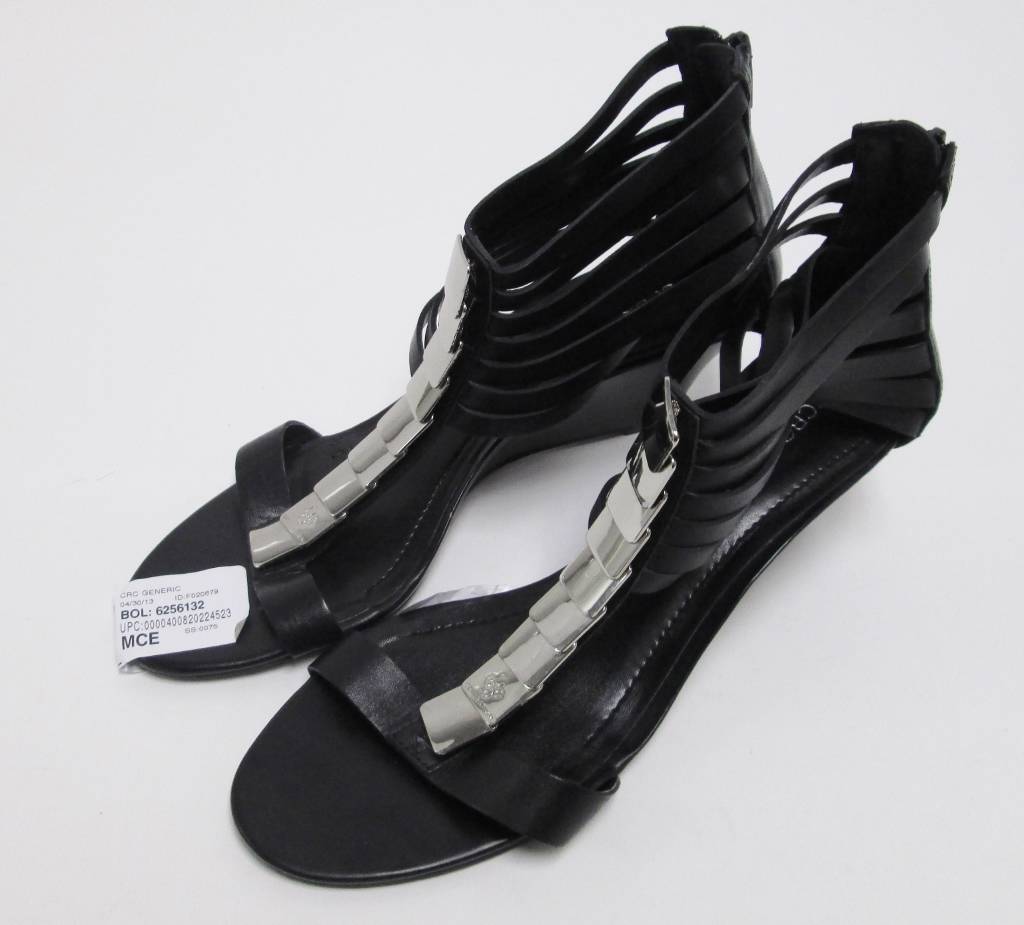 bcbg leather sandals