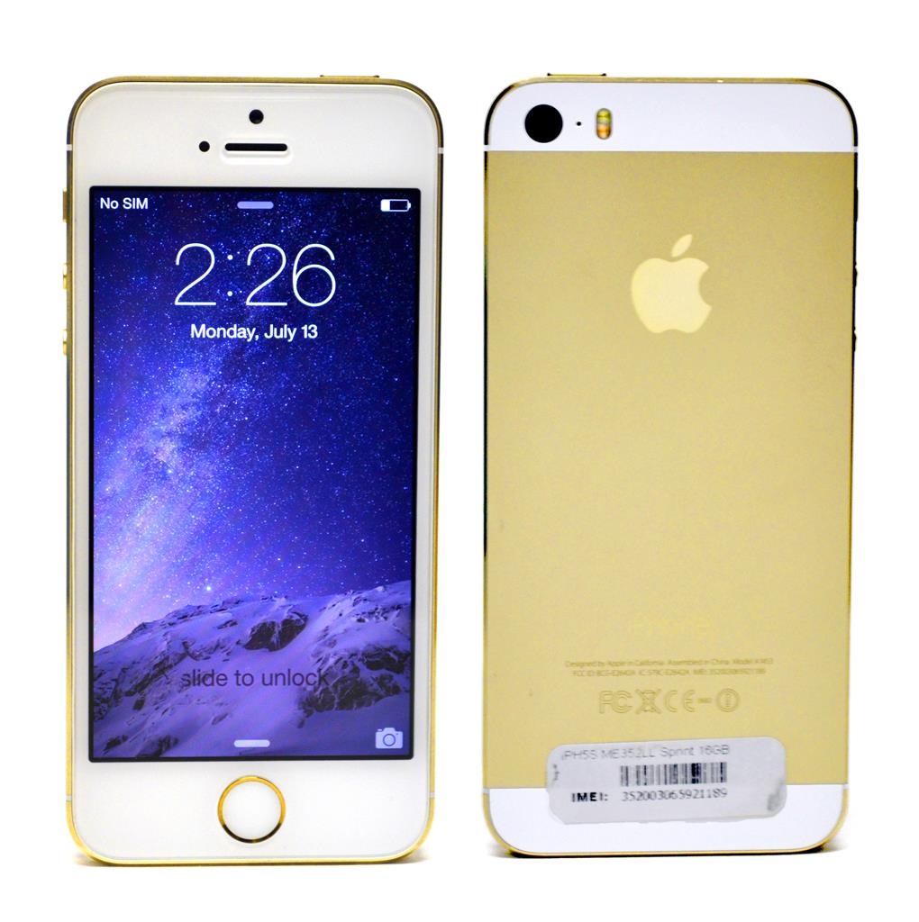 Details about Apple iPhone 5S, 16GB, Gold, Sprint, iOS Smartphone ...