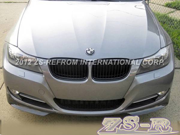 Painted Front Bumper Add On Lip For 2009 2011 Bmw E90 Lci