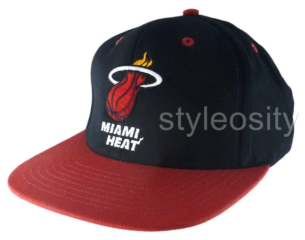 NBA BASKETBALL TEAMS BASEBALL CAP FLAT BRIM Bill Hat Snap Back Black