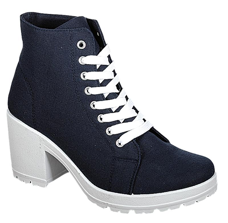 high ankle canvas shoes for women