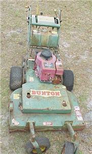 Bunton 36 Commercial Walk Behind Mower Salvage Or Parts