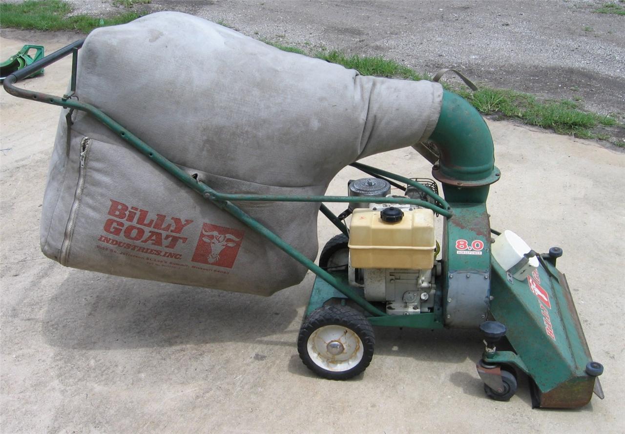 Vintage and Refurbished BILLY GOAT Model BG60A Lawn Vacuum FLORIDA Nice