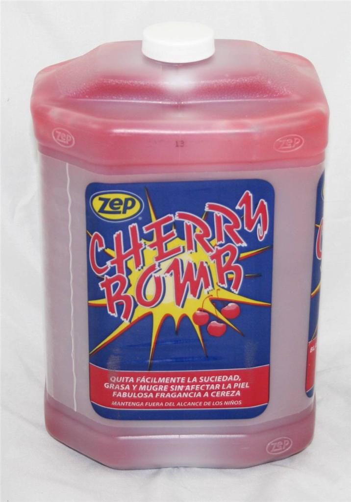 ZEP Hand Cleaner (1 Gallon) Case of four (4) VARIETY PACK Cherry Bomb