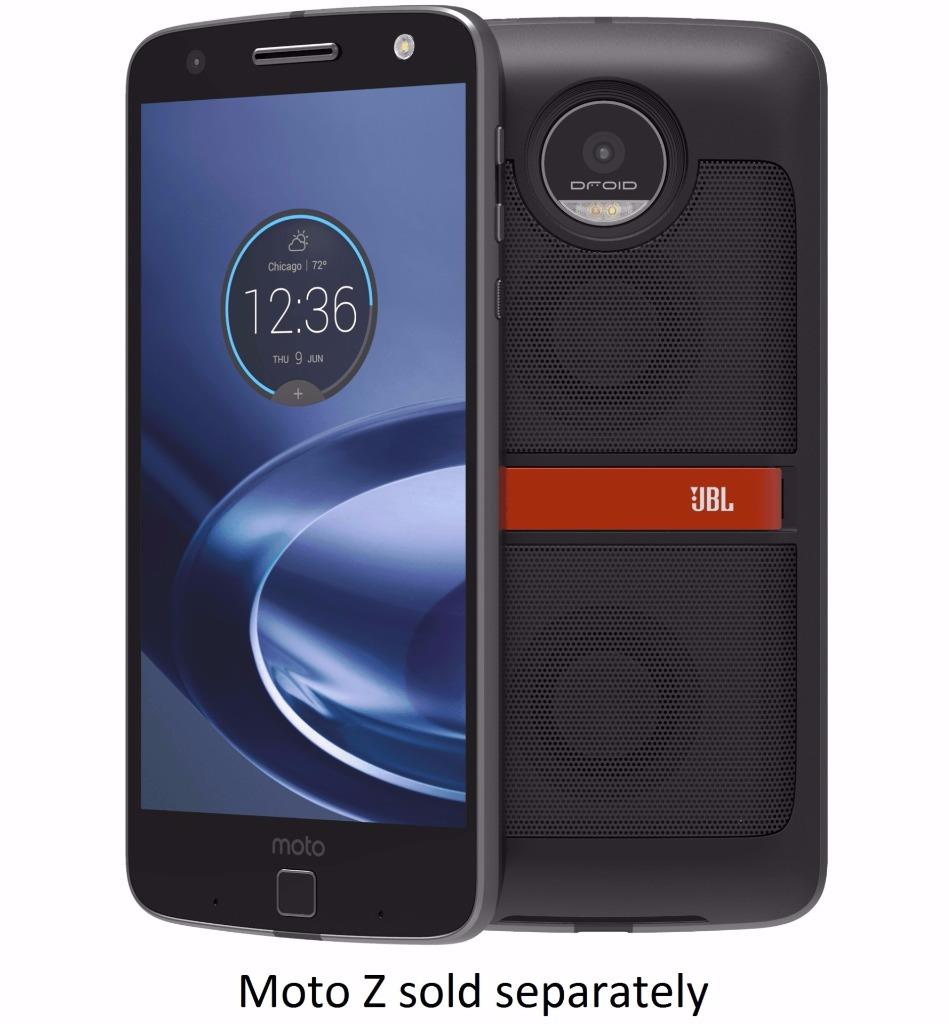 JBL SoundBoost Moto Mod Portable Stereo Speaker for Motorola Moto Z ...