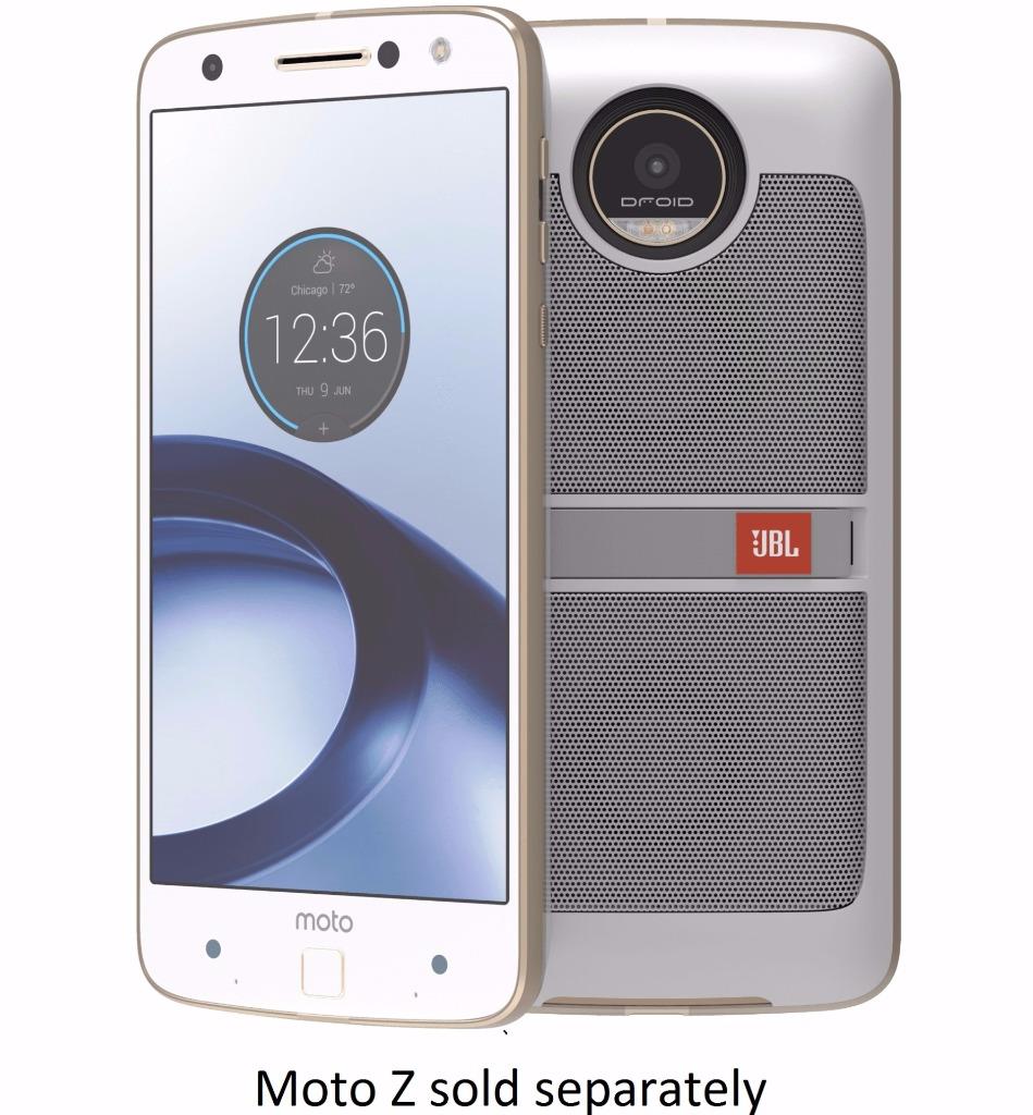 JBL SoundBoost Moto Mod Portable Stereo Speaker for Motorola Moto Z ...