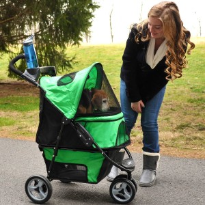 Gen7 Pets Promenade Pet Dog Cat Stroller Travel New Safety Designer 2 Colors  eBay