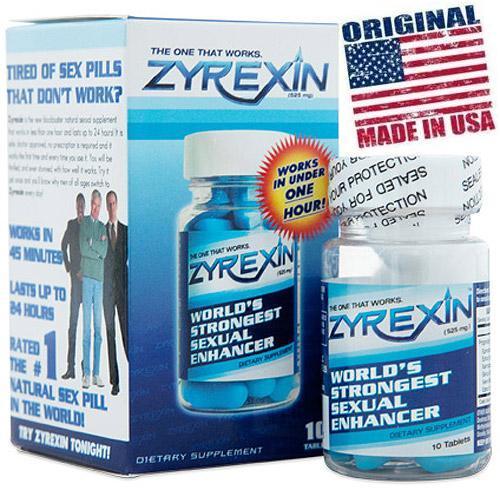 ZYREXIN World’s Strongest Sexual Enhancer - 10 Tablets - 525mg - WORKS FAST | eBay