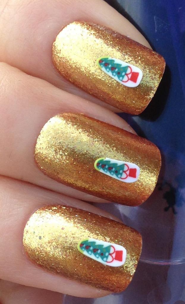 CHRISTMAS NAIL ART STICKERS DECALS WATER TRANSFERS SANTA TAPES SNOWFLAKE SNOWMEN eBay