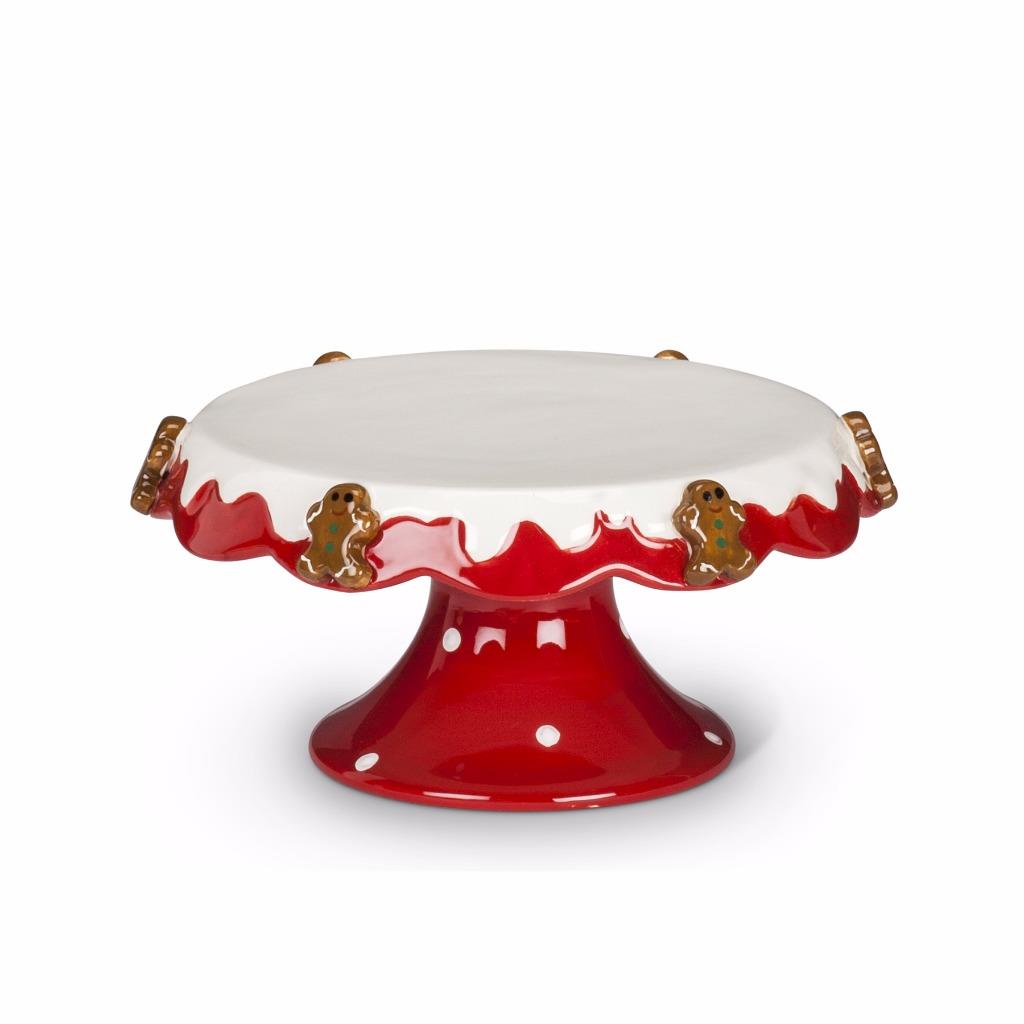 Christmas Gingerbread Cake Stand eBay