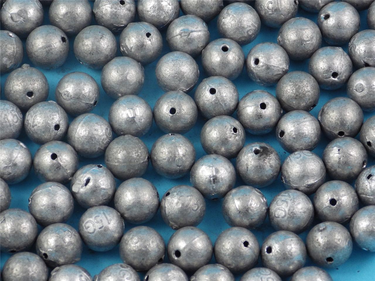 BALL SINKERS 1, 2, 3, 4 BULK VALE SINKER FISHING TACKLE PROFESSIONAL