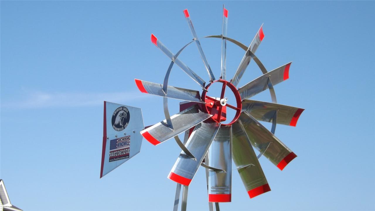 HIGHEST QUALITY JOE MESCAN ( DOUBLE PUMPER ) WINDMILL POND AERATION