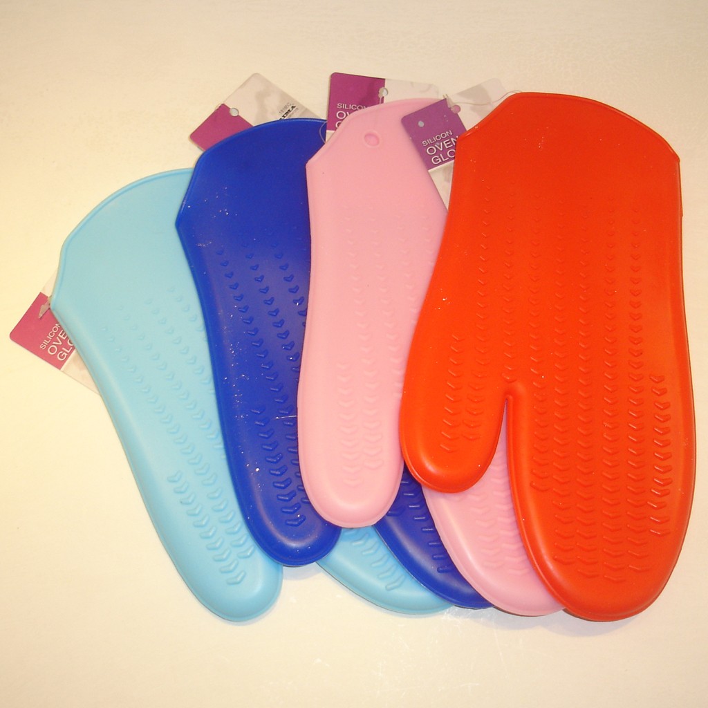 SILICONE SILICON OVEN GLOVES MITT HEAT RESISTANT GLOVE
