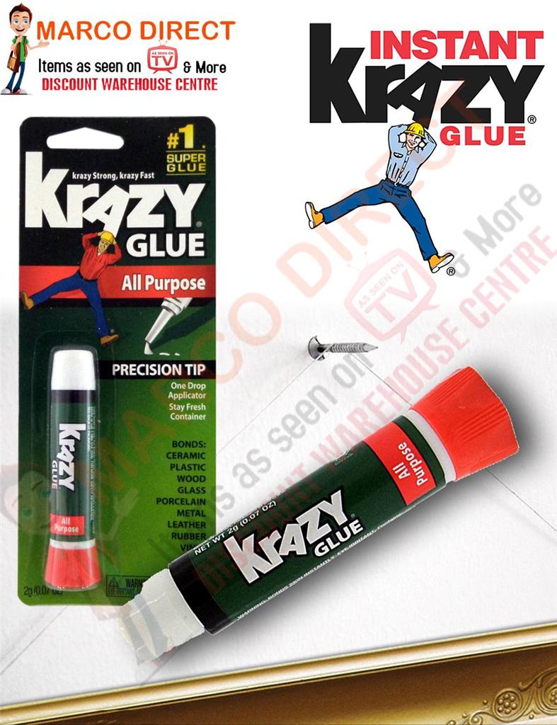 Krazy glue glass repair