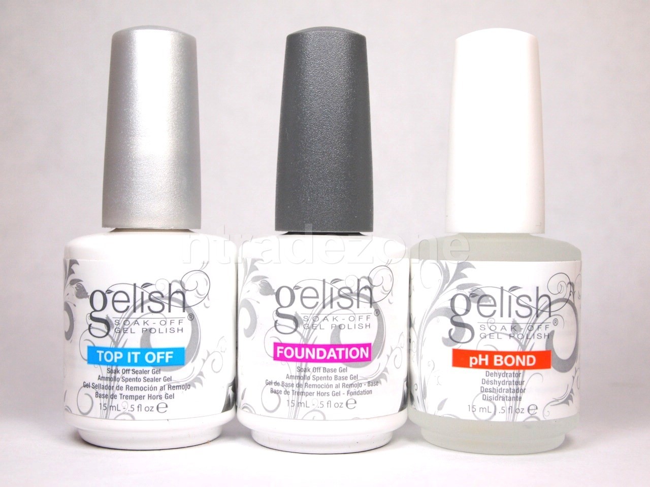 Harmony Gelish Top, Base Coat pH Bond, Remover, Cleanser, Cuticle Oil