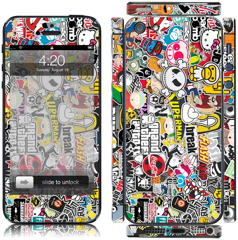 Sticker Bomb 7 Full Body Decal Vinyl Skin Cover Sticker KIT Case FOR