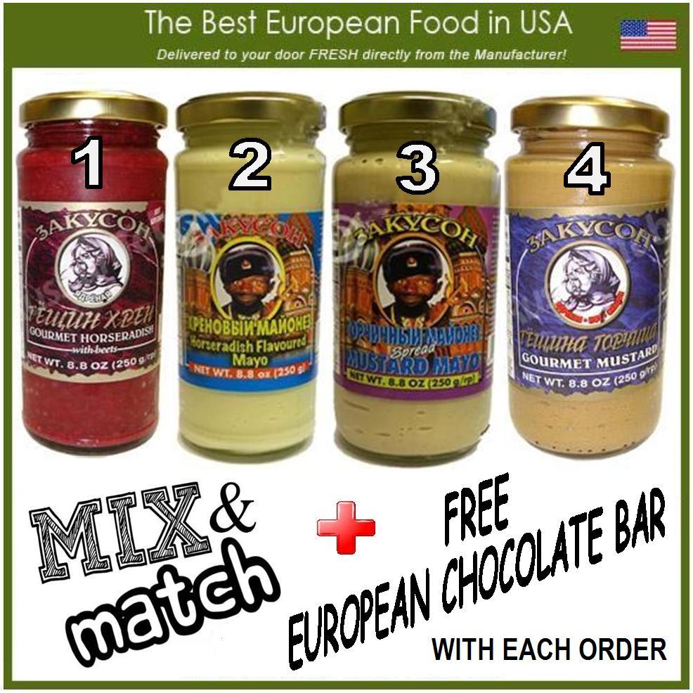 Tyosha's Horseradish, Horseradish Flavoured Mayo, Spread Mustard Mayo