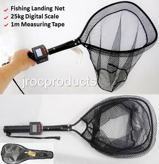 3in1 72cm FISH FISHING LANDING NET with