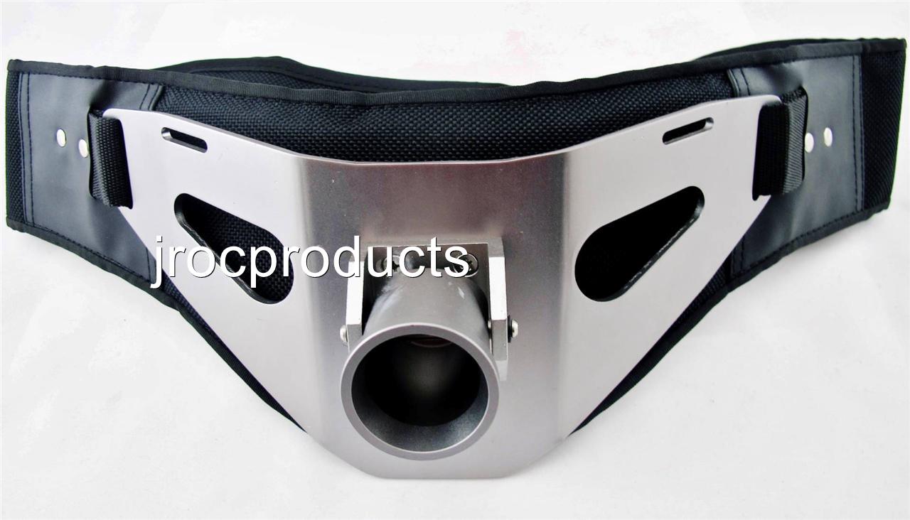 Adjustable Metal Alloy / Nylon Padded FISHING GIMBAL BELT 