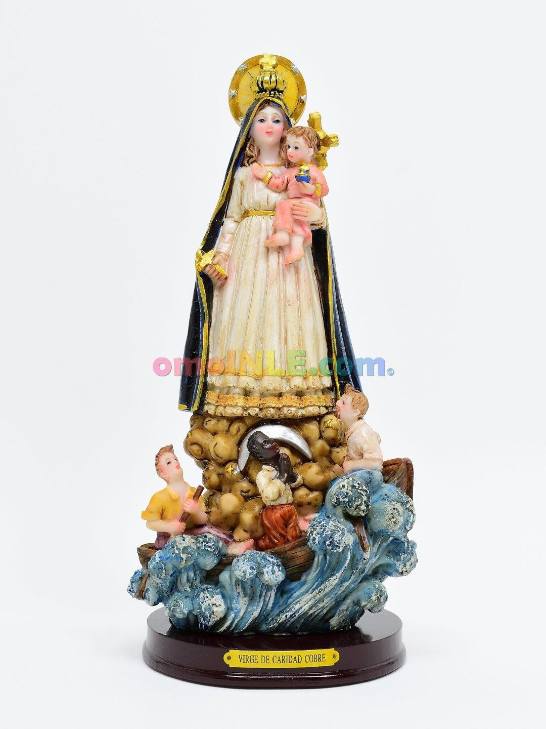 CARIDAD DEL COBRE OUR LADY OF CHARITY 12" INCH STATUE ESTATUAS CAR12RU ...