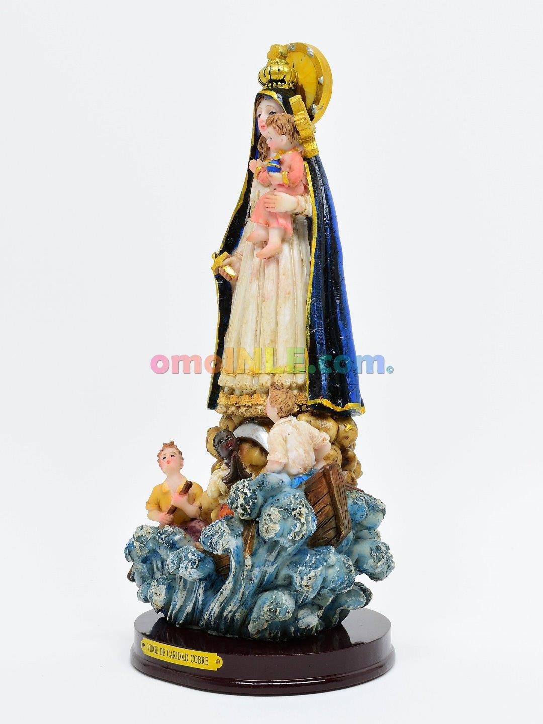 CARIDAD DEL COBRE OUR LADY OF CHARITY 12" INCH STATUE ESTATUAS CAR12RU
