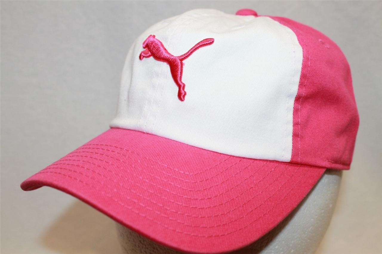 pink puma golf hat